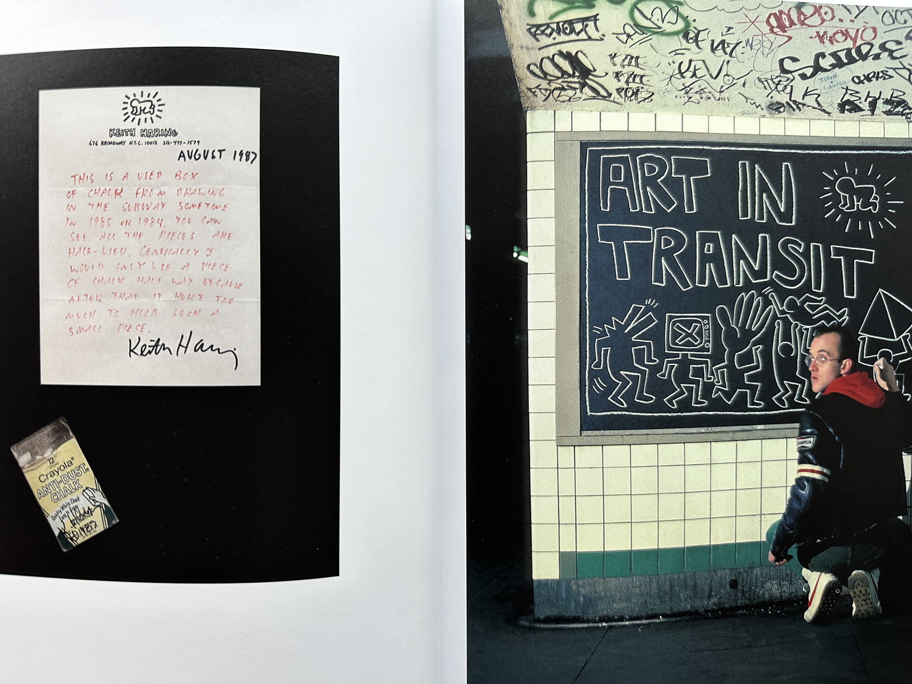 アート・デザイン・音楽 Keith & Basquiat Crossing Lines No More Rulers